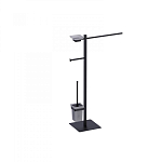 Стойка в ванную комнату Timo Selene 14085/03 черный 250_100_Array